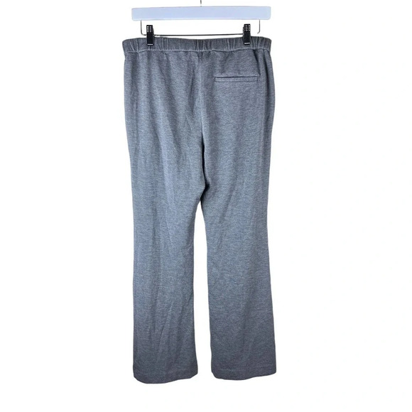 Theory Gray Slit Demitria Pull On Double Knit Jersey Women’s 10 - Picture 7 of 11